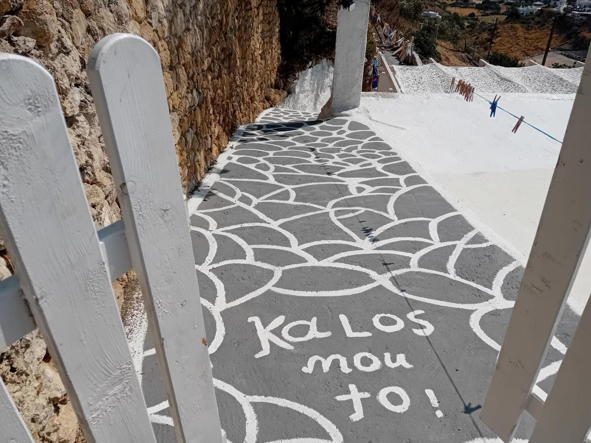 Вилла Vasiliki Skyros Castle View Экстерьер фото