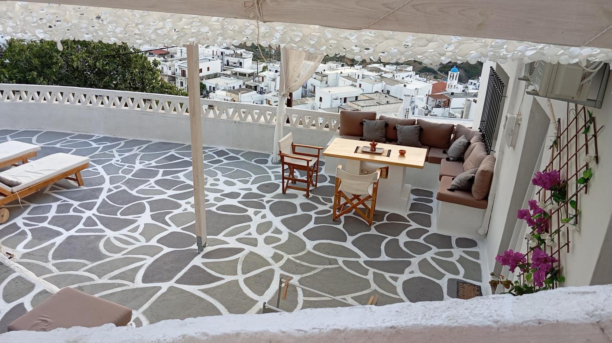 Вилла Vasiliki Skyros Castle View Экстерьер фото
