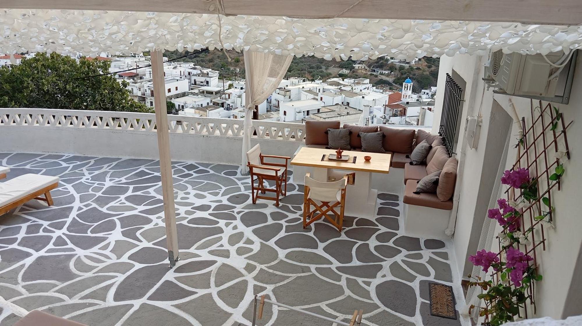 Вилла Vasiliki Skyros Castle View Экстерьер фото