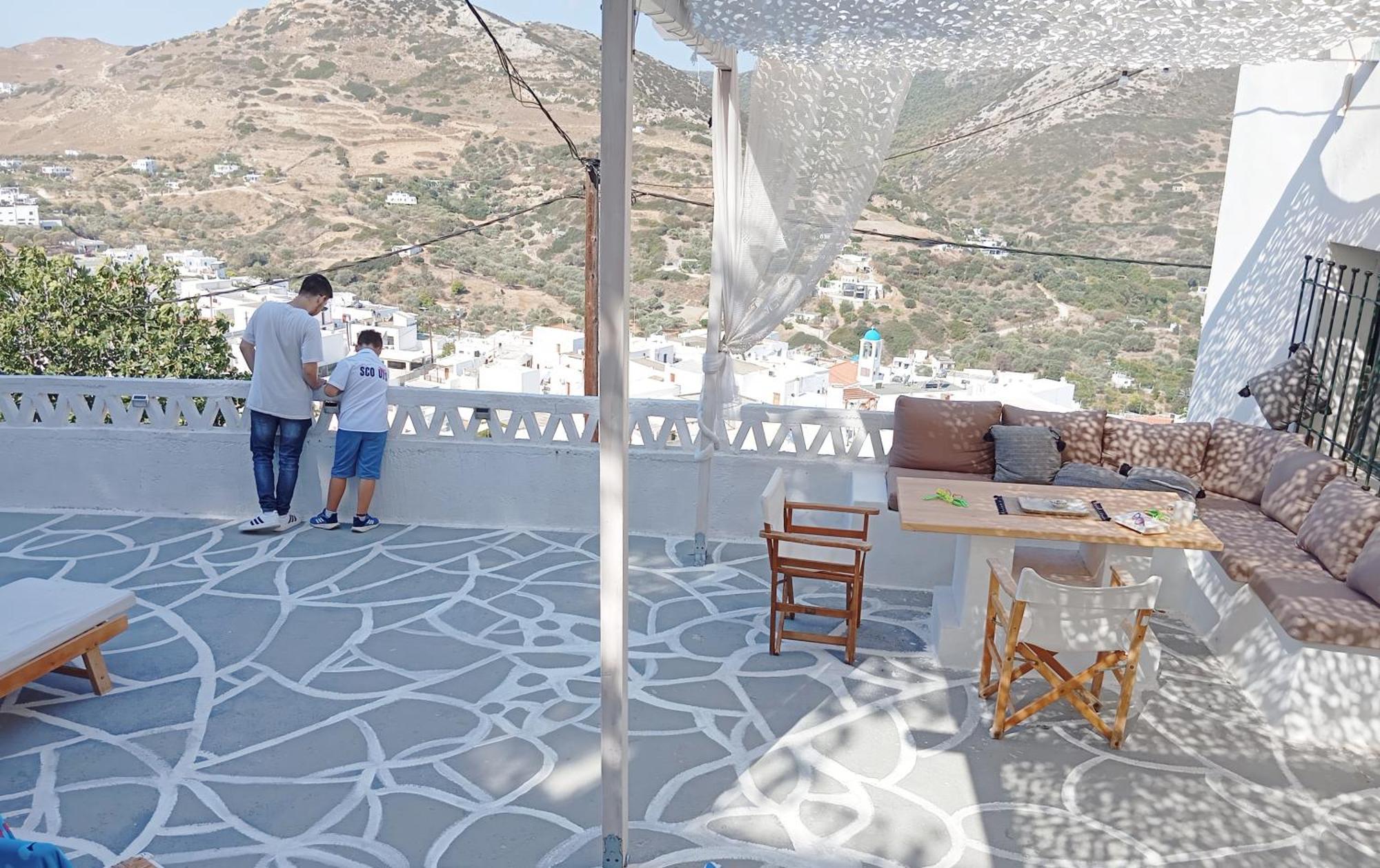 Вилла Vasiliki Skyros Castle View Экстерьер фото