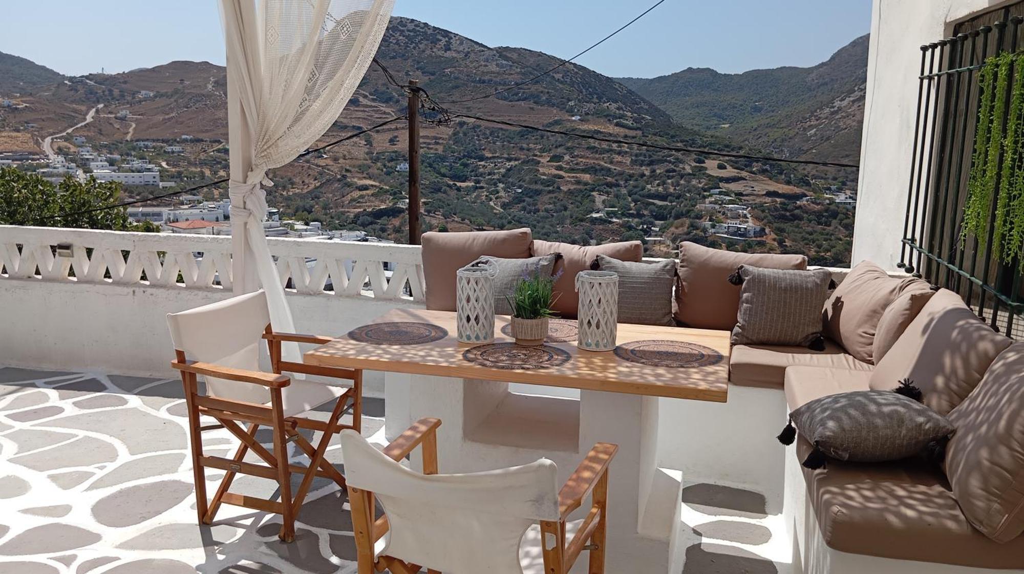 Вилла Vasiliki Skyros Castle View Экстерьер фото